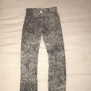 Grey wonder under Lululemon leggings size 2